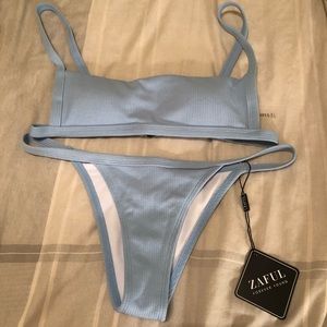 Blue zaful swimsuit